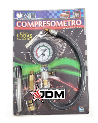 Compresometro Autos Y Motos Profesional Mb - Jdm San Miguel
