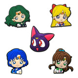 11 Imanes Sailor Moon De Pvc Para Refrigerador 3 Cm Serena