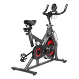 Bicicleta De Spinning Bodytrainer Spn 450b Sistema De Correa Color Gris