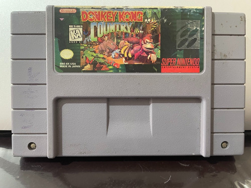 Donkey Kong Country (no Graba Partidas) - (seminuevo) - Snes