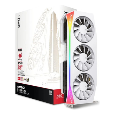 Tarjeta Gráfica Xfx Mercury Amd Radeon Rx 9070xt Oc 16 Gb Gd
