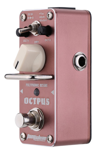 Pedal De Efectos Aroma Effect True Con Efecto Bypass Octave