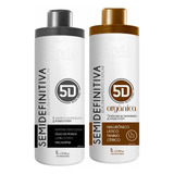 Semi Definitiva 5d Organica Efeito Liso Prolongado 2x1000ml