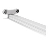 Kit 20 Luminária Calha Comercial Para 2 Lâmpada Led T8 120cm