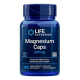 Life Extension Magnesio Minerales 500 Mg 100 Vegcaps