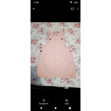 Vestido Corderoy Rosa Cheeky Talle 12 A 18 Meses