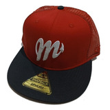 Gorra Beisbol Diablos Rojos Mexico Snapback Ajustable Roja