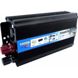 Inversor De Voltaje De 12v A 220v-1.000w Con Usb