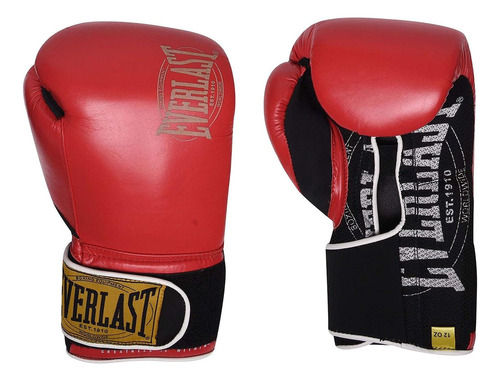 Guante De Entrenamiento Everlast Pcsic Rojo 16oz Cn