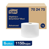 Papel Higiénico Fluido Céntrico Smartone Maxi Tork 6/1150hjs