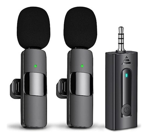Kit Microfonos Solapa Profesional Inalámbrico K35 P/celular