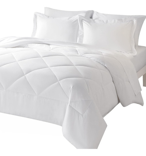Cozylux King Bed In A Bag 7-pieces Comforter Sets With Co Aa