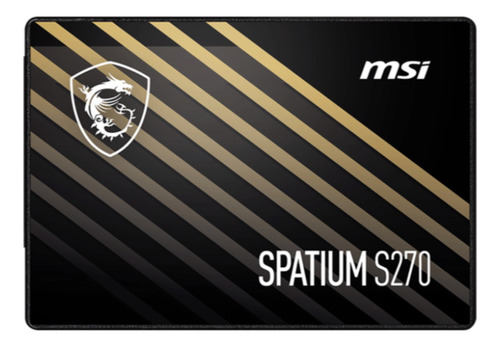 Disco Solido Interno Msi Spatium S270 Sata 2.5  480gb Ssd