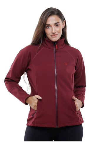 Campera Impermeable Termica Montagne Kilian Mujer Softshell