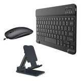 Bx) Foldable Stand+bluetooth Keyboard And Mouse Set