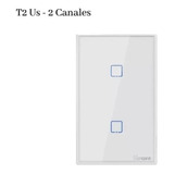 Cuo - Sonoff T2 2 Canales Wifi Tecla Pared Touch Domotica