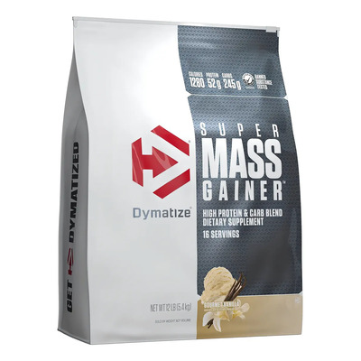 Super Mass Gainer Dymatize 12 Lbs Sabor Vainilla gourmet | Envío gratis