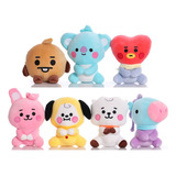 7pcs/set K-pop Peluche Muñeca Juguete Niños Cumpleaño Regalo