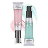 Set De 2 Primer Hidratante Para Rostro, Base Gel De Maquilla