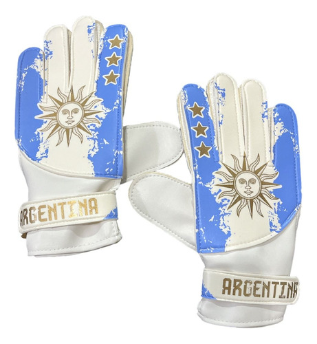 Guantes Arquero Seleccion Argentina Junior Talles 4 Al 7 Afa