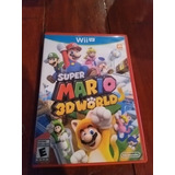 Super Mario 3d World | Completo Con Manual | Wii U