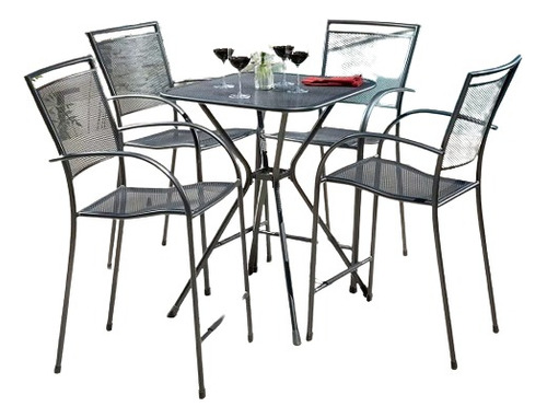 Sunvilla Comedor Alto Para Jardín De 5 Piezas Msi