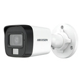 Cámara De Seguridad Hikvision Ds-2ce16d0t-lpfs Nocturna 3k Color Blanco