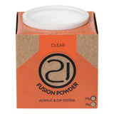 Pó Acrílico Fusion Powder Clear 20g Construção Nails 21