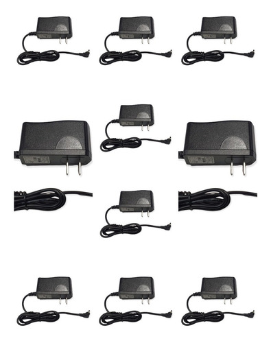 Paquete De 10 Cargadores Para Para Tablet 5v 2a Plug Aguja