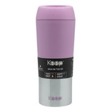 Keep On The Go Vaso Mug Térmico Anti Derrame 400 Ml Color Violeta