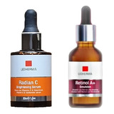 Lidherma Radian C Serum + Retinol A+ Emulsion Antiage 