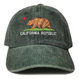 Hepandy Bordado California Republic Bear Gorra De Béisbol Pa