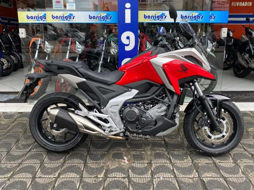 Honda Nc 750x Abs 2023 Vermelha Garantia 3 Fábrica