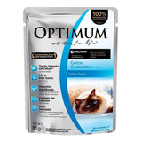 Alimento Optimum Pouch Gato Castrado X 85 Gr