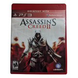 Jogo Assassins Creed 2 Ps3 Greastest Hits Capa Vermelha