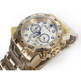 Invicta Pro Diver 0074 Dourado 48 Mm Original Todo Em Aço