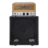 Amplificador Guitarra Mooer Monster Bm + Caja Peavey Piranha