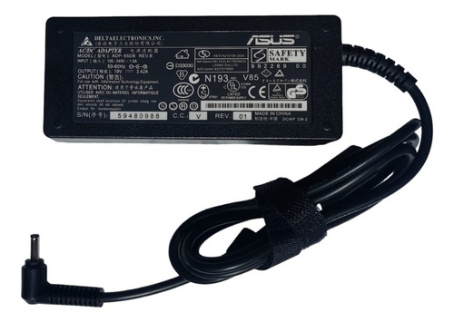 Cargador Asus Ultrabook 19v 3.42a F540ya F541 F556 F556u