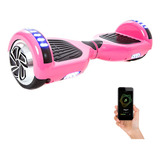 Hoverboard 6,5 Polegadas Rosa Hoverboard Scooter Elétrico