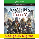 Jogo Assassins Creed Unity Xbox One Codigo 25 Digitos