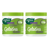 Gelatina Capilar Kolene 500g Volumao - Kit C/ 2un