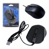 Mouse Óptico Usb Vision Yt2045 Preto