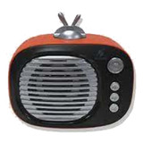Bocina Chica Radio Fm 2puLG Recargable 11x7.2x10.2cm Tws 2pz