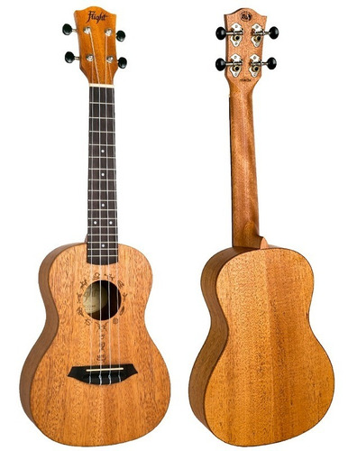 Ukelele Concierto Caoba Duc373 Mah Con Funda Flight 