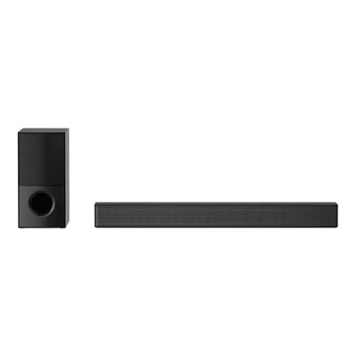 Barra de Sonido LG Soundbar SNH5, Alta potencia con Altavoz Frontal, Potencia de salida total 600 W, Sonido Potente, 4.1 canales, DTS Virtual:X | Meses sin interés