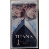 Fita Vhs Titanic (dupla) Legendado Di Caprio Kate Winslet