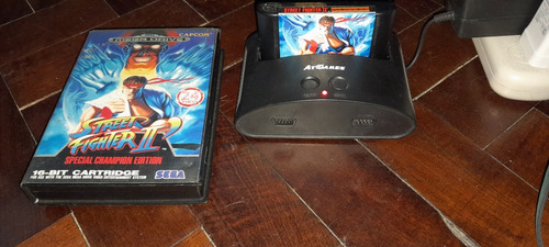 Juego Street Fighter 2 Sce Para Sega Megadrive Pal Eur/compl