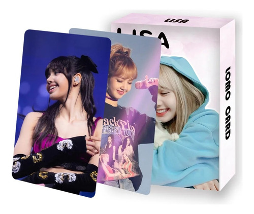 Kpop Black Pink Photocards 55pcs Fans