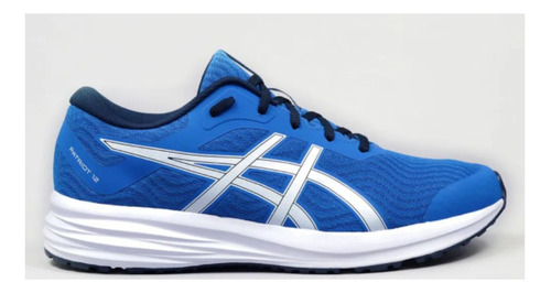 Zapatillas Asics Patriot 12 Color Azul/blanco - Adulto 44 Ar