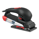 Lijadora   Orbital Skil Madera 7351 Con Sistema Velcro  Negra Y Roja 200w 230v-240v